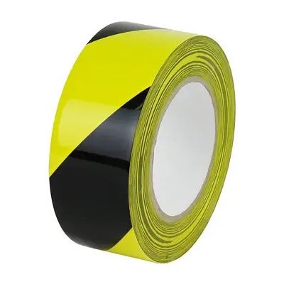 Happy End Podlahová páska 7,5 cm × 33 m lp 550 černo-žlutá – Sleviste.cz