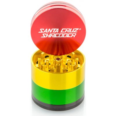 Santa Cruz Shredder čtyřdílná drtička 54 mm rasta – Zboží Mobilmania