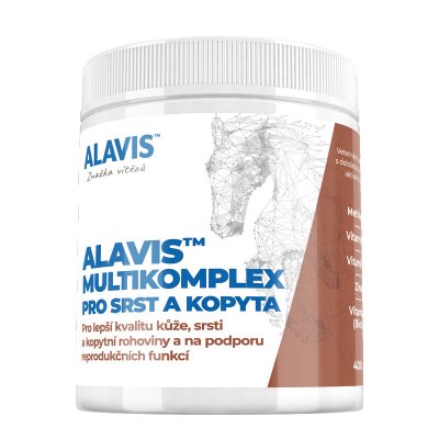 Alavis Multikomplex pro srst a kopyta 400 g