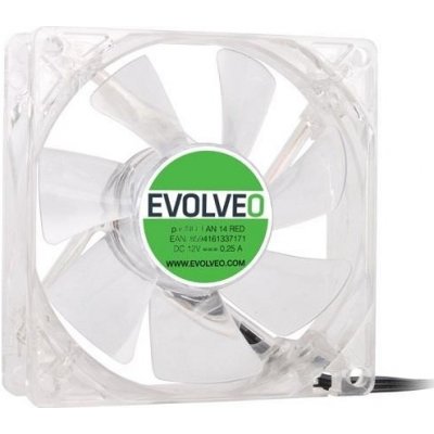 Evolveo FAN 14 RED – Zboží Mobilmania