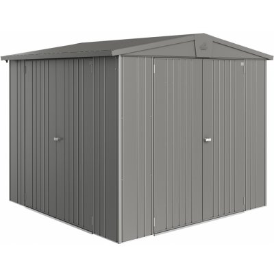 Biohort Přídavné dvoukřídlé dveře pro domek Europa křemenově šedé 172 x 148 cm – Hledejceny.cz