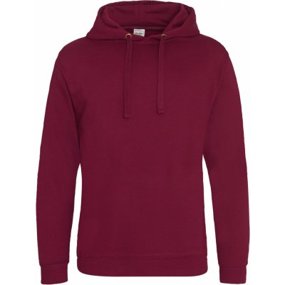 Just Hoods mikina JH011 Burgundy