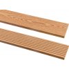 Příslušenství k plotu Gutta WPC plotovka Guttafence oboustranný dřevodekor Original Wood 80 x 12 x 1800 mm S rovnou hranou