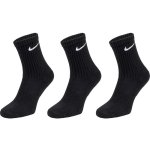 Nike ponožky Everyday Crew 3Pack Black Černá – Zboží Mobilmania