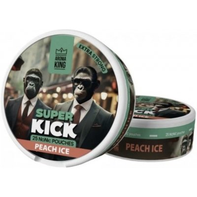 Aroma King NoNic sáčky Peach Ice 5 mg 25 sáčků – Zboží Dáma