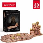 ConQuest 4D Cityscape 3D puzzle Hra o Trůny: Královo přístaviště 260 ks – Zbozi.Blesk.cz