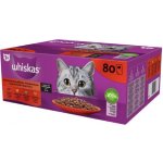 Whiskas klasický výběr ve šťávě pro dospělé kočky 80 x 85 g – Hledejceny.cz