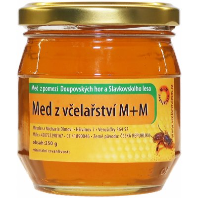 Včelařství M+M med světlý 250 g