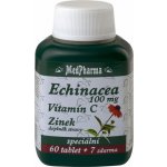 MedPharma Echinacea 100 mg + VitamínC 500 mg + Zinek 10 mg 90 tablet – Hledejceny.cz