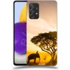 Pouzdro a kryt na mobilní telefon Samsung Pouzdro ACOVER Samsung Galaxy A73 5G s motivem Elephant