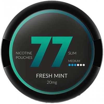 77 Pouches Fresh Mint 10 mg 20 sáčků – Zboží Dáma