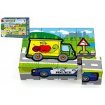 Teddies Kostky kubus Moje první auta 12 ks – Zboží Mobilmania
