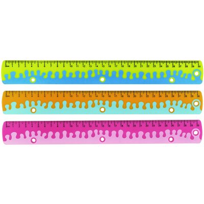 KeyRoad 259701 pravítko Coral 30 cm mix barev – Zboží Živě