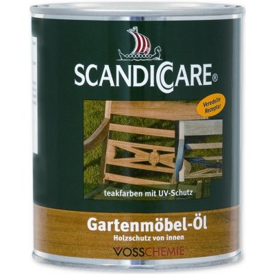 Scandiccare Wohnraum Öl Olej na nábytek 1 l bezbarvý