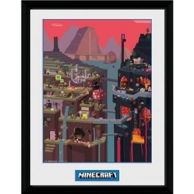 Obraz na zeď - Minecraft - World
