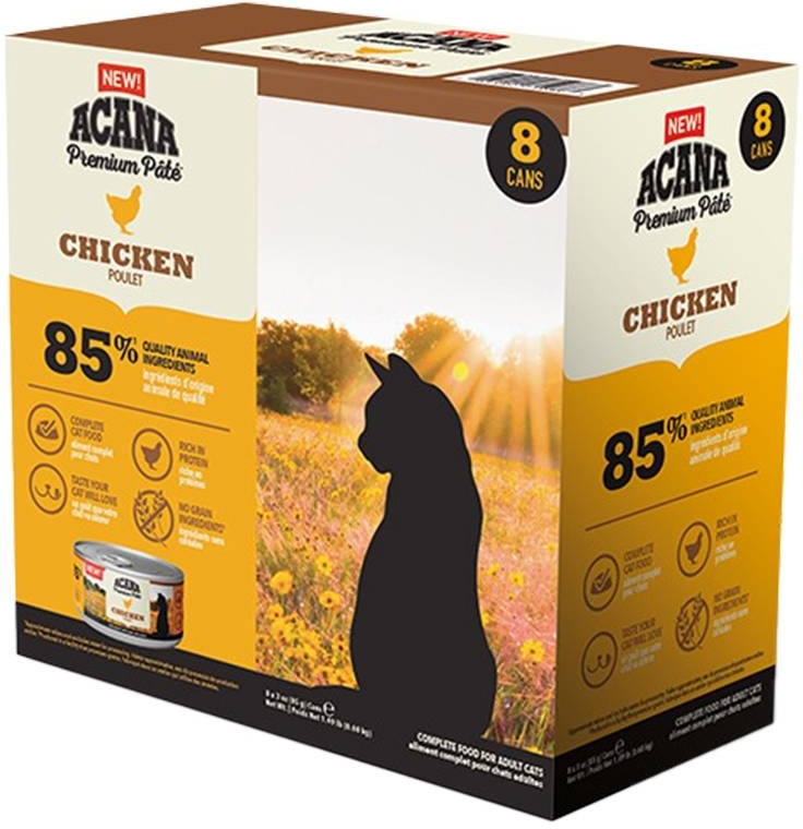 Acana PATE CHICKEN Cat 8 x 85 g