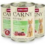 Carny Kitten hovězí kuřecí a králičí 400 g – Zboží Mobilmania