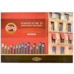 KOH-I-NOOR Křída prašná kulatá souprava TOISON D´OR 8515 36 barev – Zboží Dáma