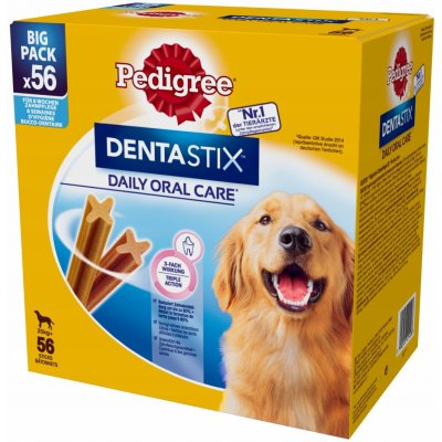 Pedigree Dentastix Daily Oral Care dentální pamlsky pro psy velkých plemen 56 ks 8 x 270 g – Zboží Dáma