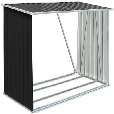 VidaXL Pozinkovaná ocel 163 x 83 x 154 cm antracit – Zboží Dáma