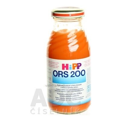 HiPP ORS 200 Mrkvovo-rýžový odvar 4 m 200 ml – Hledejceny.cz