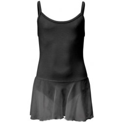 Trikot Papillon spaghetti strap leotard černá