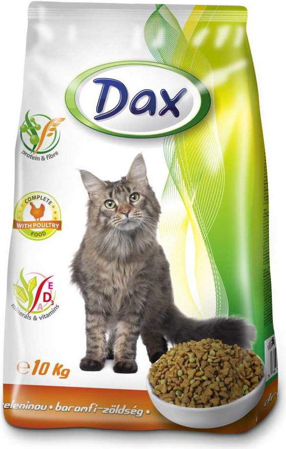 Juko DAX granule CAT DRŮBEŽ ZELENINA 10 kg