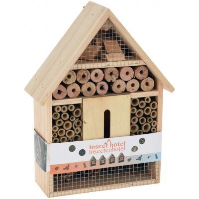 ProGarden Domeček pro hmyz Bug, 22x9x30 cm, borové dřevo, hnědá – HobbyKompas.cz