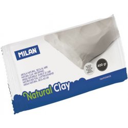 Milan Modelovací hmota Natural Clay 400 g terakotová