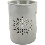 Dakls aroma lampa z keramiky 12,2 cm šedá – Zboží Dáma