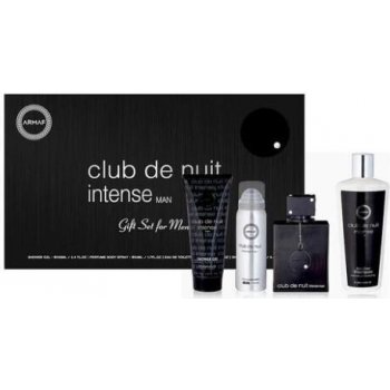 Armaf Club De Nuit Intense Man EDT 105 ml + deospray 50 ml + sprchový gel 100 ml + šampon 250 ml dárková sada