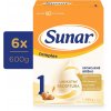 Umělá mléka Sunar 1 complex 6 x 600 g