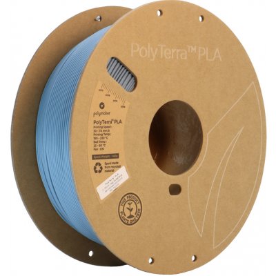 Polymaker PolyTerra PLA Muted Blue 1,75mm 1kg – Zboží Živě