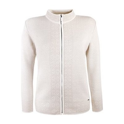 Kama Dámský pletený svetr Merino 5028 přírodní bílá – Zboží Mobilmania