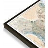 Nástěnné mapy National Geographic Kanada - nástěnná mapa Executive 97 x 81 cm Varianta: mapa v hliníkovém rámu, Provedení: černý rám