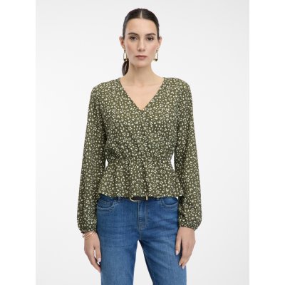 Orsay zelená dámská halenka – Zboží Mobilmania