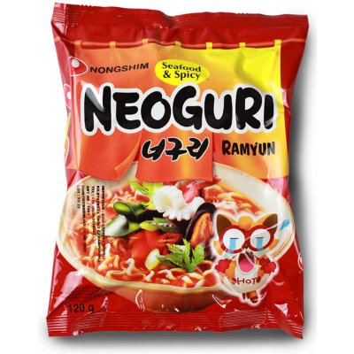 Nongshim Neoguri Ramyun Seafood & Spicy 120 g – Sleviste.cz