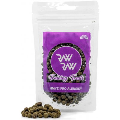 RAW RAW Training Treats Hmyzí pro alergiky 60 g – Zboží Mobilmania