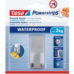 tesa Samolepicí háček Powerstrips Waterproof, nerezová ocel, 2 kg – Zboží Dáma