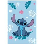 Jerry Fabrics Dětská fleecová deka Lilo a Stitch Blue – Zboží Dáma
