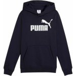 Puma Essentials No.1 Logo Hoodie FL B tmavě modrá – Zboží Dáma