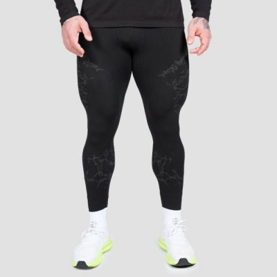 GymBeam Seamless legíny Static Black – Zboží Dáma