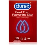 Durex Feel Thin Extra Lubricated 18 ks – Zbozi.Blesk.cz