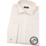 Avantgard pánská košile propínací léga s knoflíčky dvojité manžety 675 1 bílá – Sleviste.cz