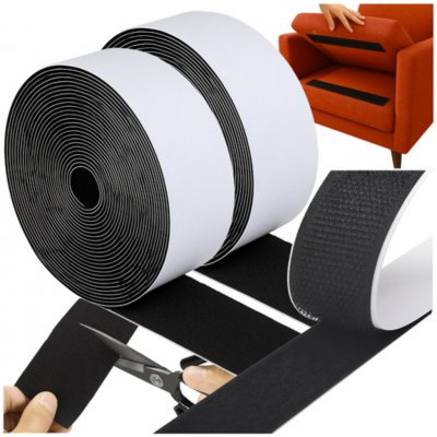 Ruhhy Samolepicí páska na suchý zip 5 m x 5 cm černá – Zbozi.Blesk.cz