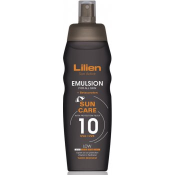 Lilien Sun Active emulze na opalování SPF10 200 ml