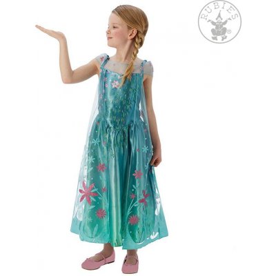 Elsa Fever Dress Frozen Child Elsa letní – Zboží Mobilmania