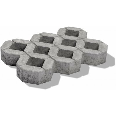Diton Zatravňovací 60 x 40 x 8 cm přírodní beton 1 ks – Sleviste.cz