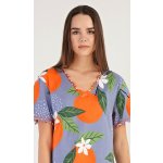 Vienetta Secret Pomeranče s krátkým rukávem oranžová – Zboží Dáma