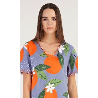 Vienetta Secret Pomeranče s krátkým rukávem oranžová – Zboží Dáma